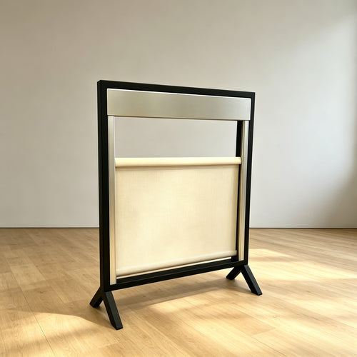 35x39in ShiShang Smart Floating Curtain – Portable Battery, Ultra-Quiet Motor (portable sample)