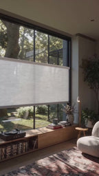 Track-mounted Smart Floating Curtains